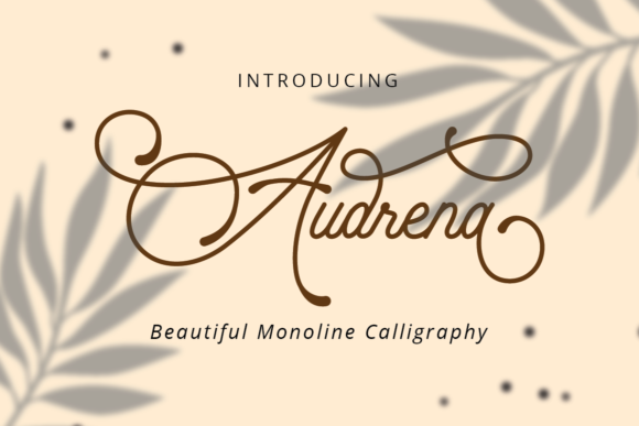 Audrena: Elegant Typography for Modern Design
