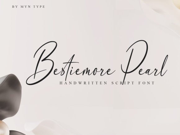 Bestiemore Pearl: Elevate Your Design with Elegant Script