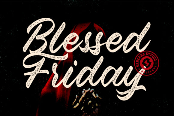 Blessed Friday: A Unique Handwritten Font for Designers