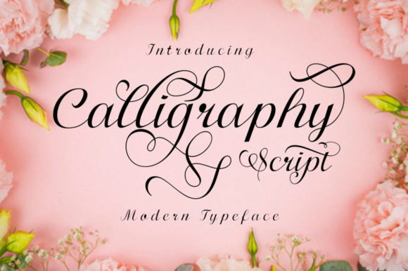Calligraphy Script: A Modern Calligraphic Font for Designers