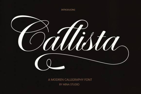 Callista: The Elegant Handwritten Font for Modern Design
