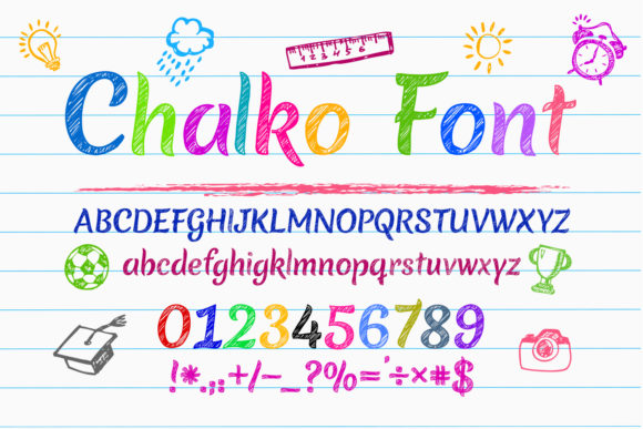 Chalko: The Handwritten Font for Authentic Design