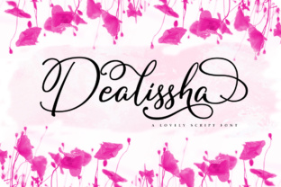 Dealissha Script: Elevate Your Visual Design