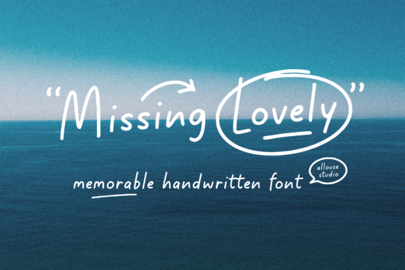 Discover the Charm of the Missing Lovely Font