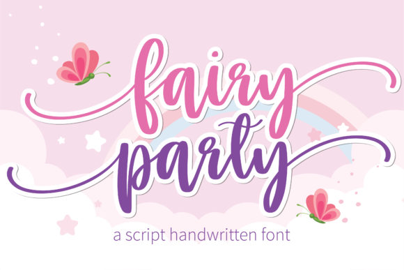 Fairy Party Font: Elegance for Modern Designs