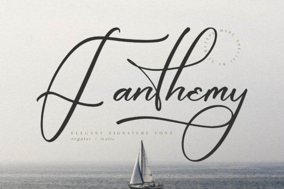 Fanthemy: The Handwritten Font for Elegant Design