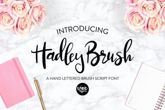 Hadley Brush: The Bold Handwritten Font for Modern Design
