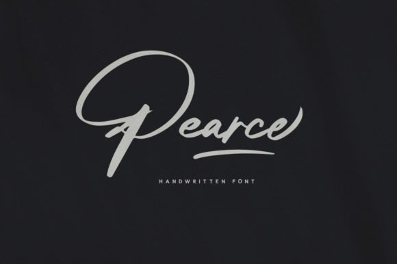 Pearce: Elevating Brand Identity with Handwritten Elegance