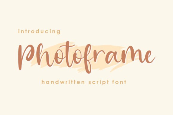 Photoframe: Elevate Your Design with Artistic Typography