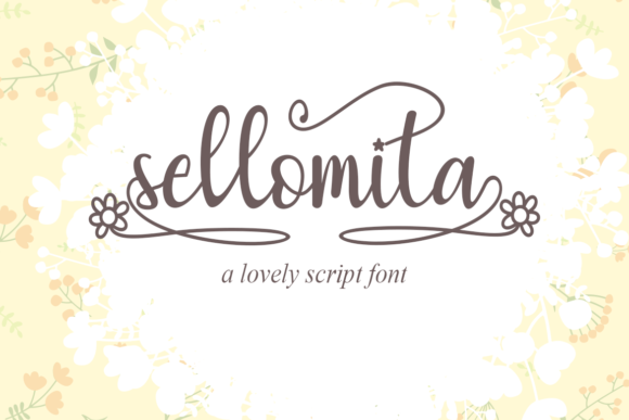 Sellomita: A Handwritten Font for Elegant Design