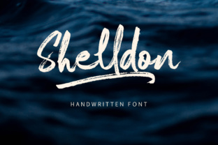 Shelldon: A Rustic Handwritten Font for Authentic Design