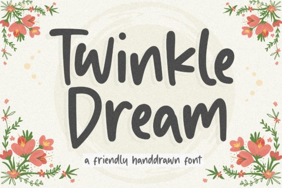 Twinkle Dream: A Handwritten Font for Authentic Design