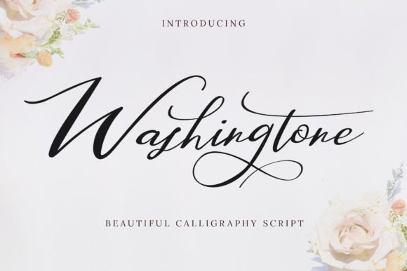 Washingtone: Elevating Your Design with Elegant Typography