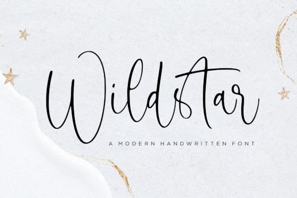 Wildstar: Elevate Your Design with Modern Handwritten Elegance