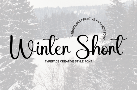 Winter Short: Elevating Your Designs with a Handwritten Touch